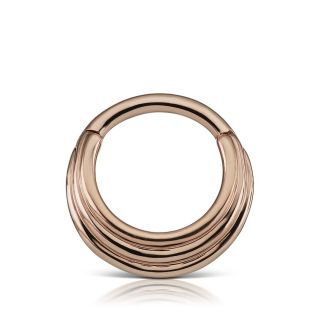 Hiranya Hoop Oro Rosa